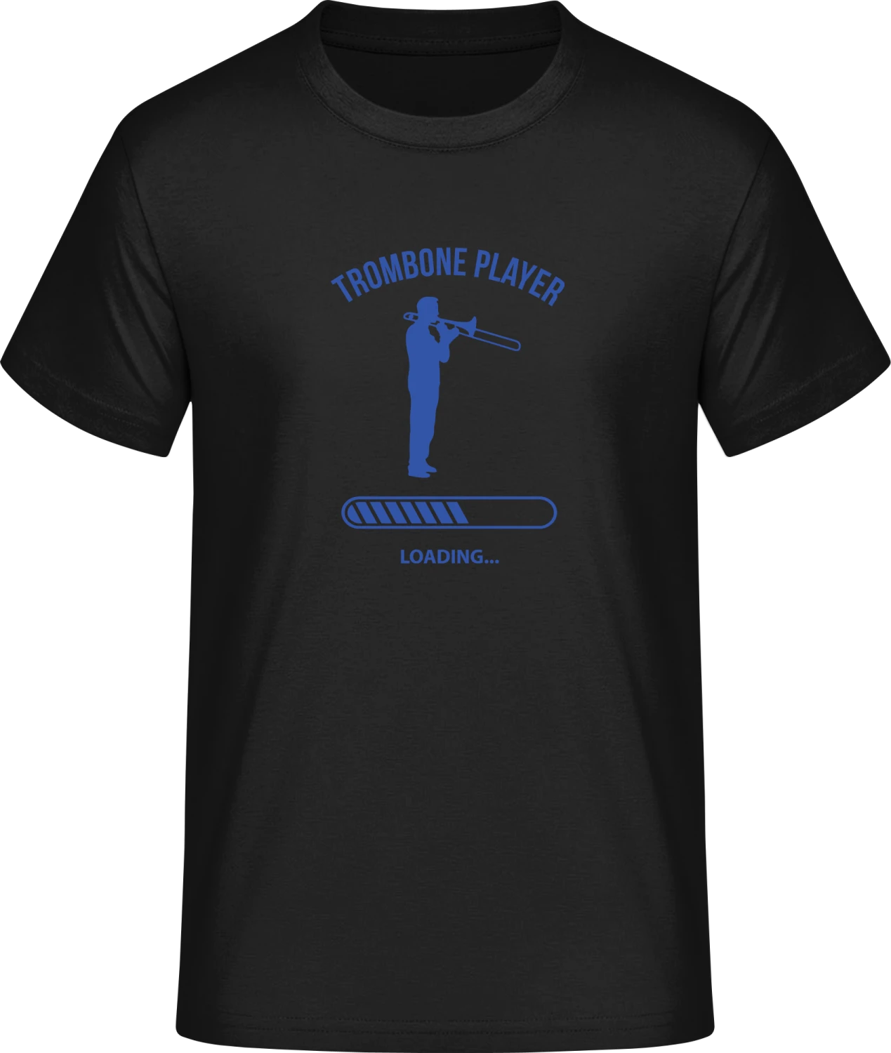 Trombone Player Loading - Front_Schwarz