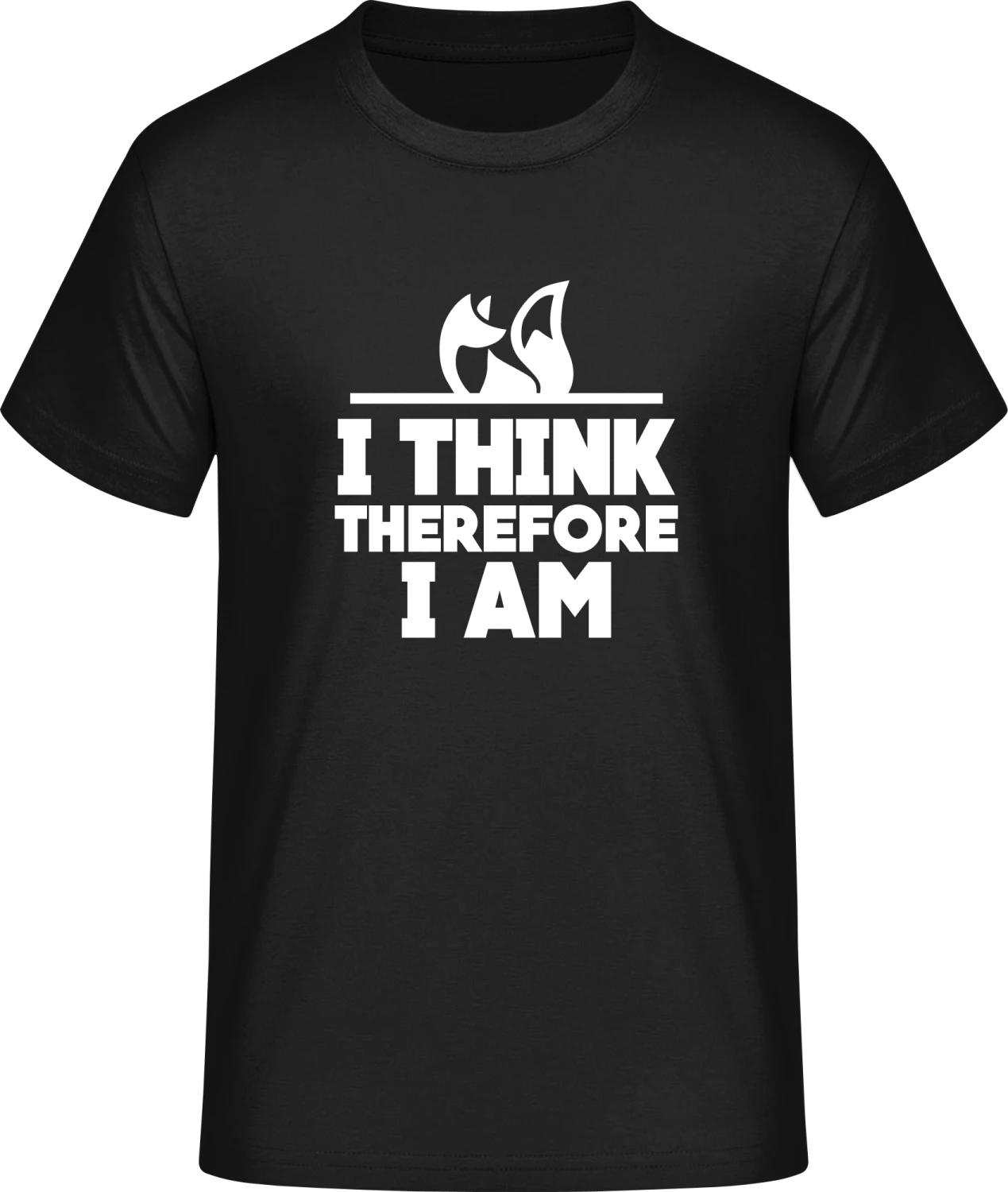 I Think Therefore I Am - Front_Schwarz