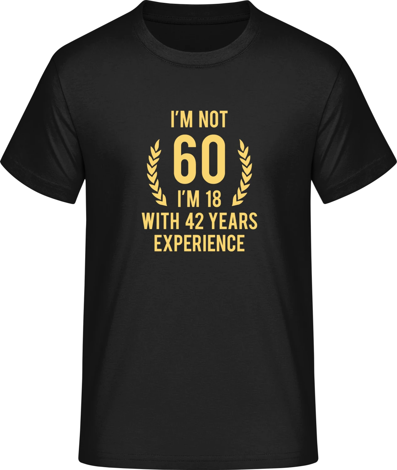 60 Years Birthday - Front_Schwarz
