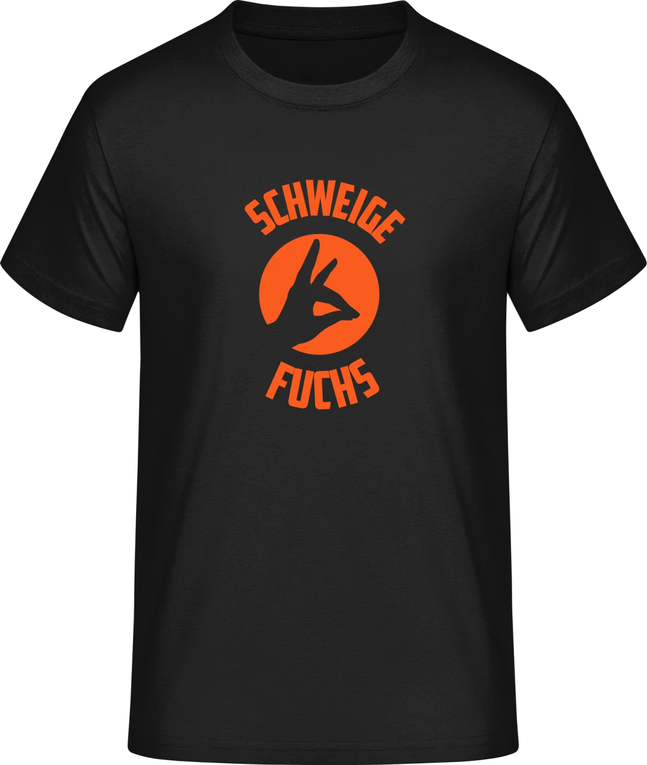 Schweigefuchs - Front_Schwarz