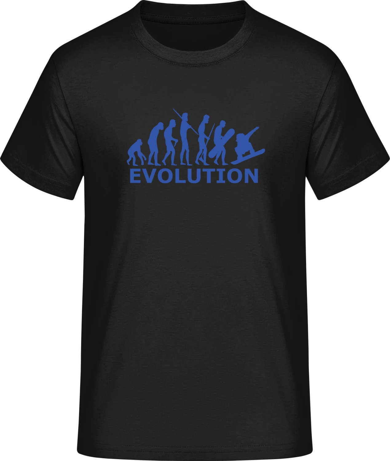 Snowboarder Evolution - Front_Schwarz