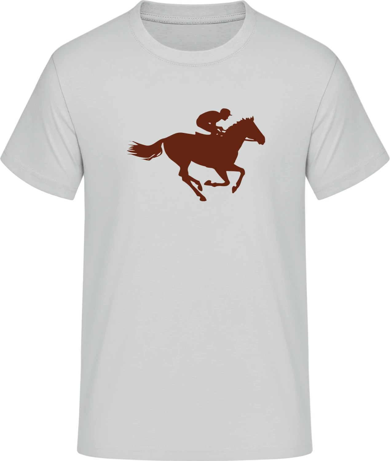 Horse Racing Jokey - Front_Pacific grey