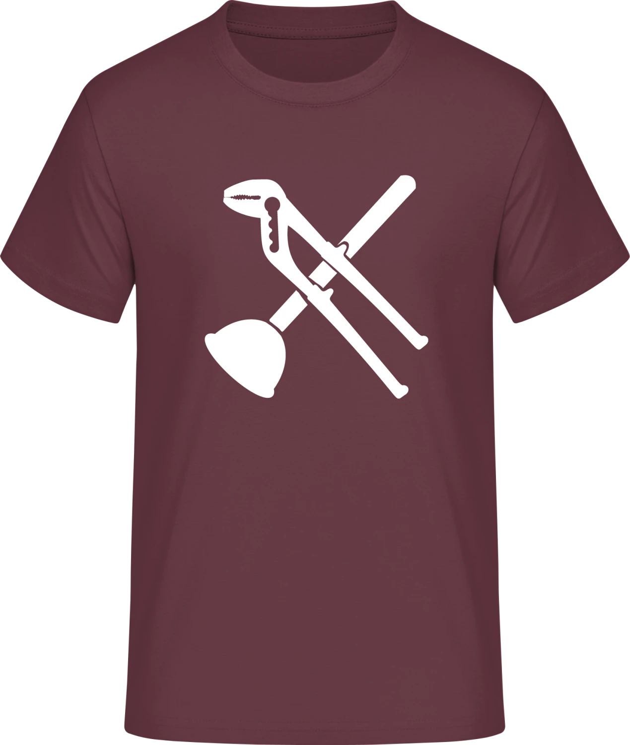 Plumber Tools - Front_Burgundy