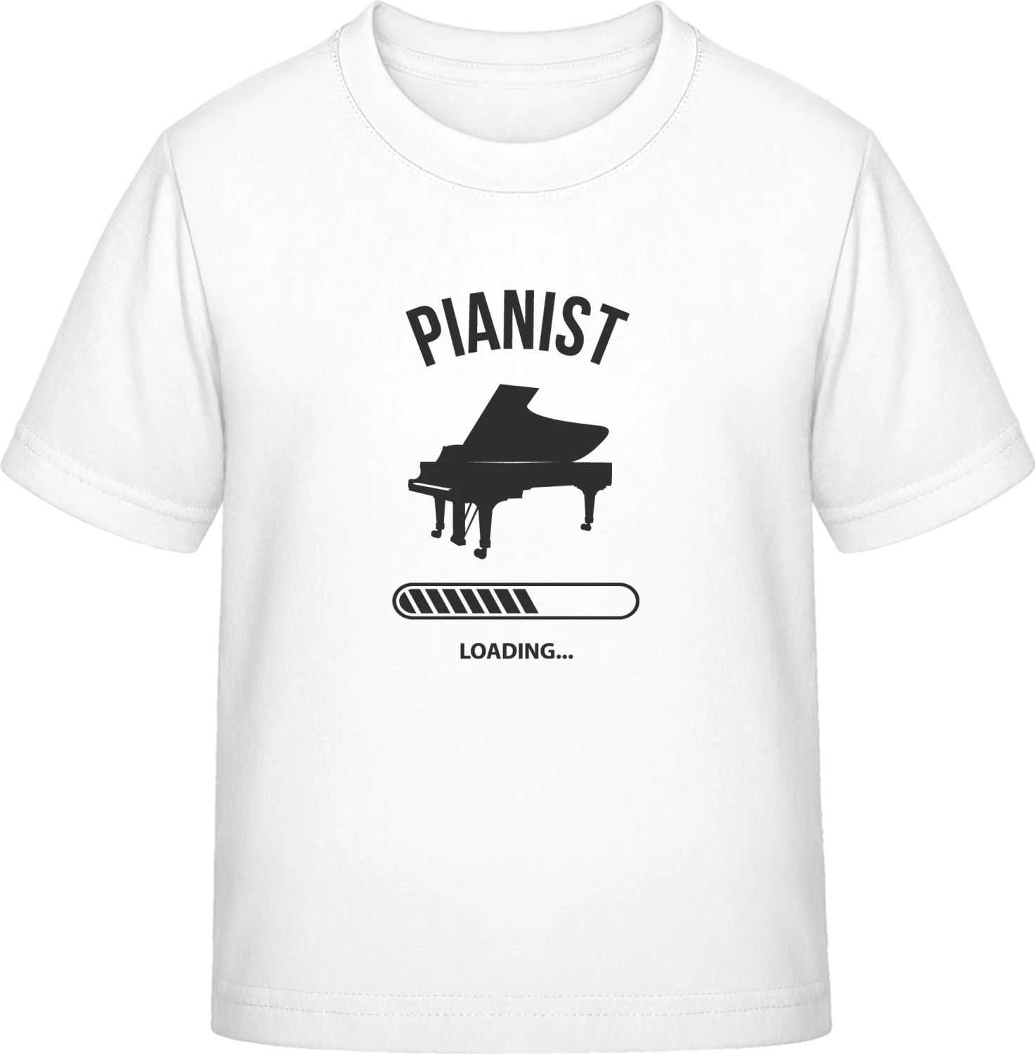Pianist Loading - White Exact 190 Kids - Front