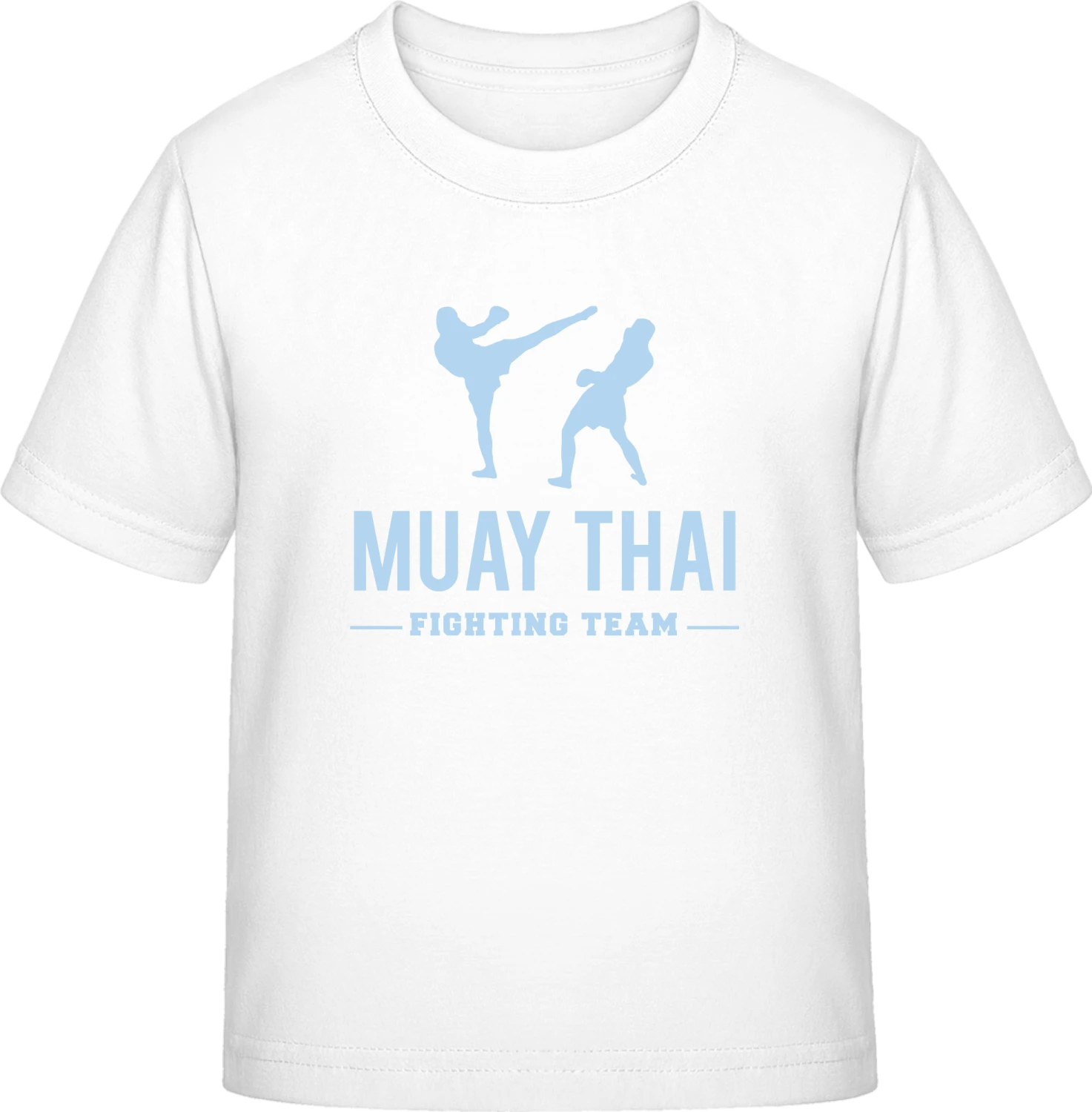 Muay Thai Fighting Team - White Exact 190 Kids - Front
