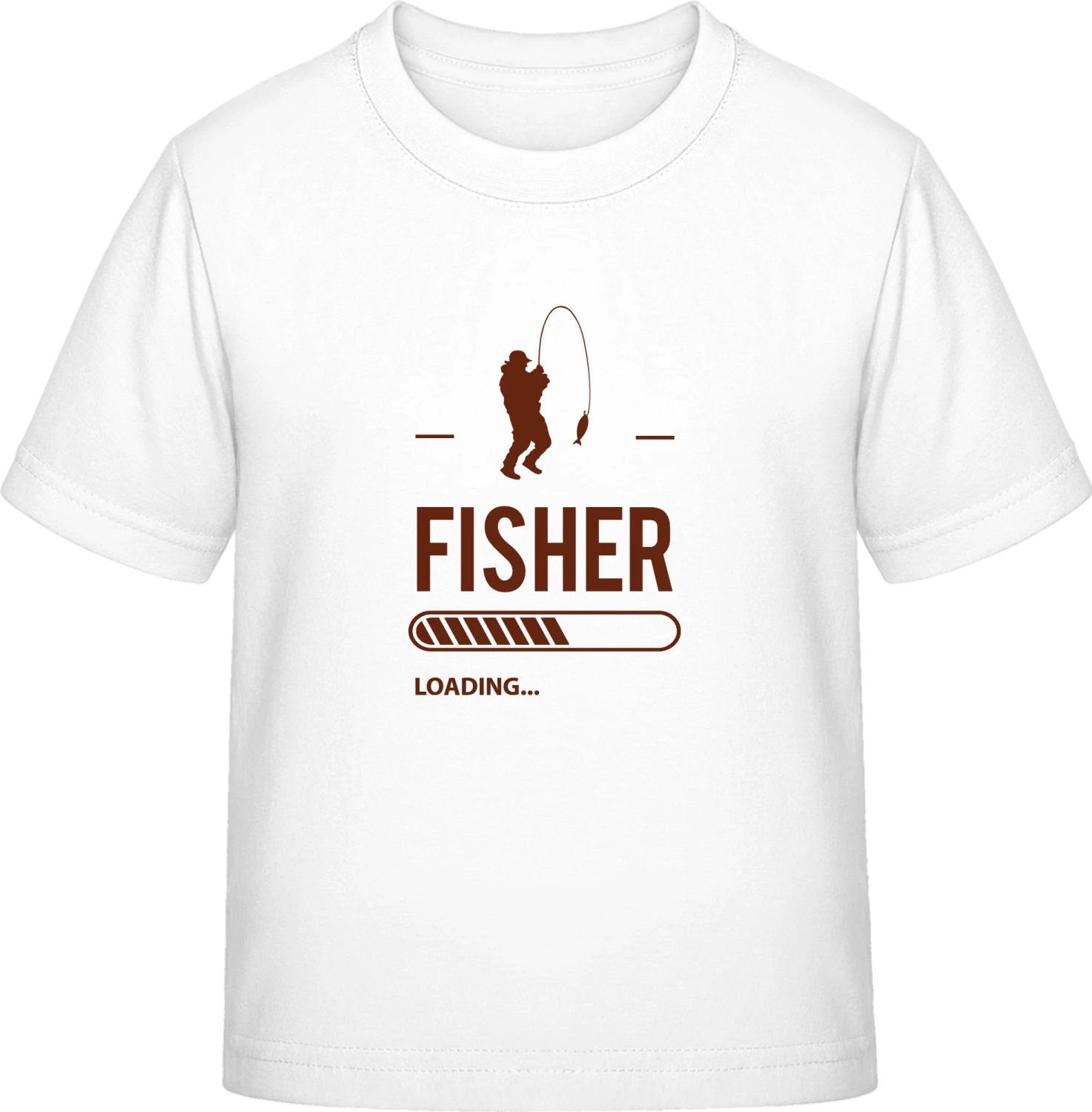 Fisher Loading - White Exact 190 Kids - Front