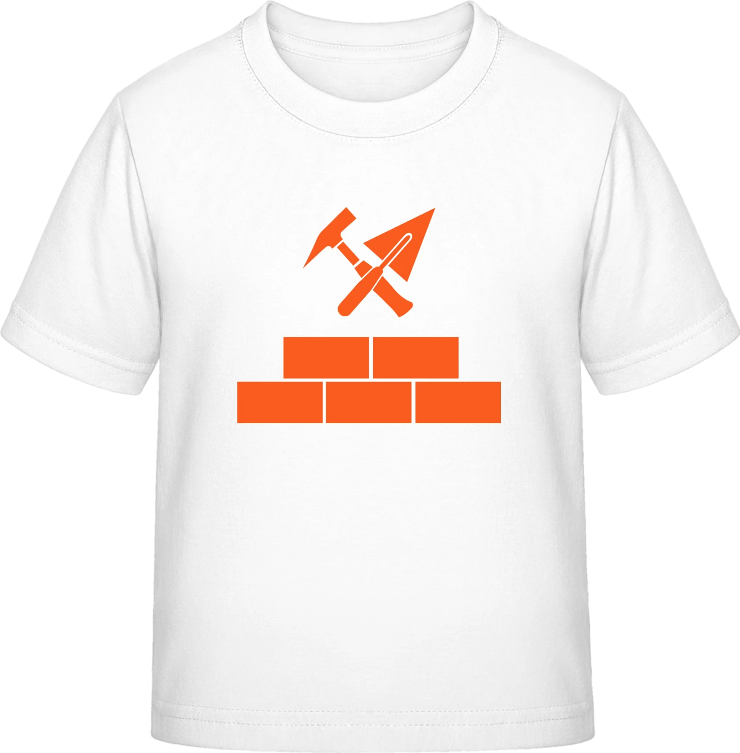 Mason Logo - White Exact 190 Kids - Front