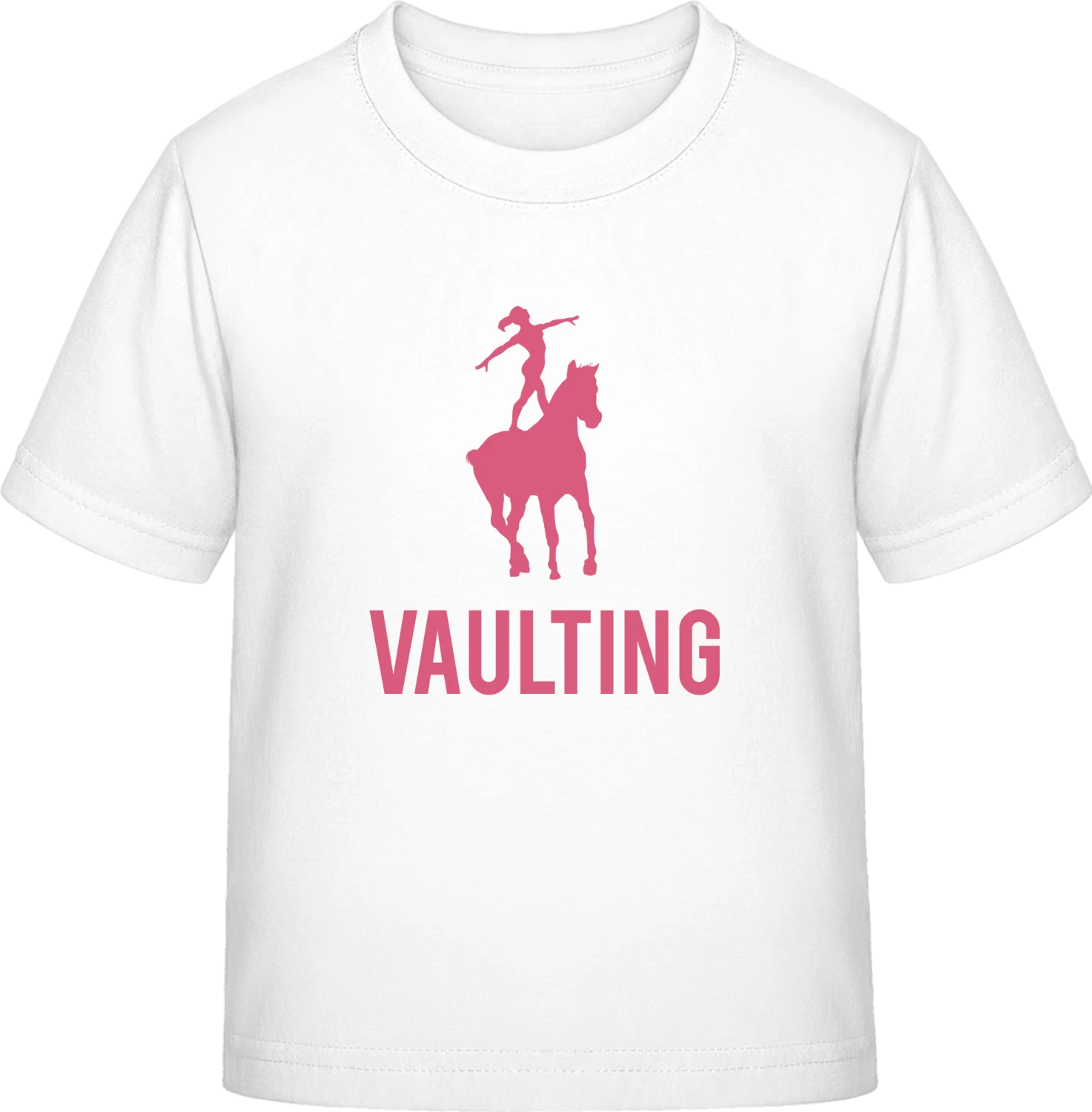 Vaulting - White Exact 190 Kids - Front