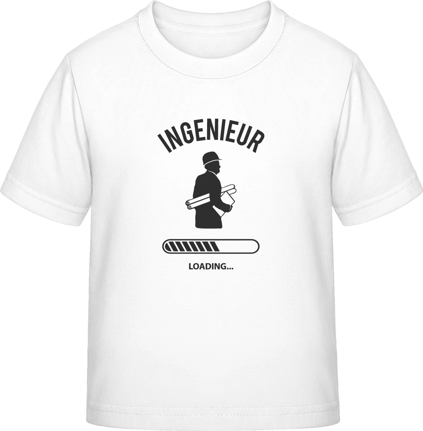 Ingenieur Loading - White Exact 190 Kids - Front