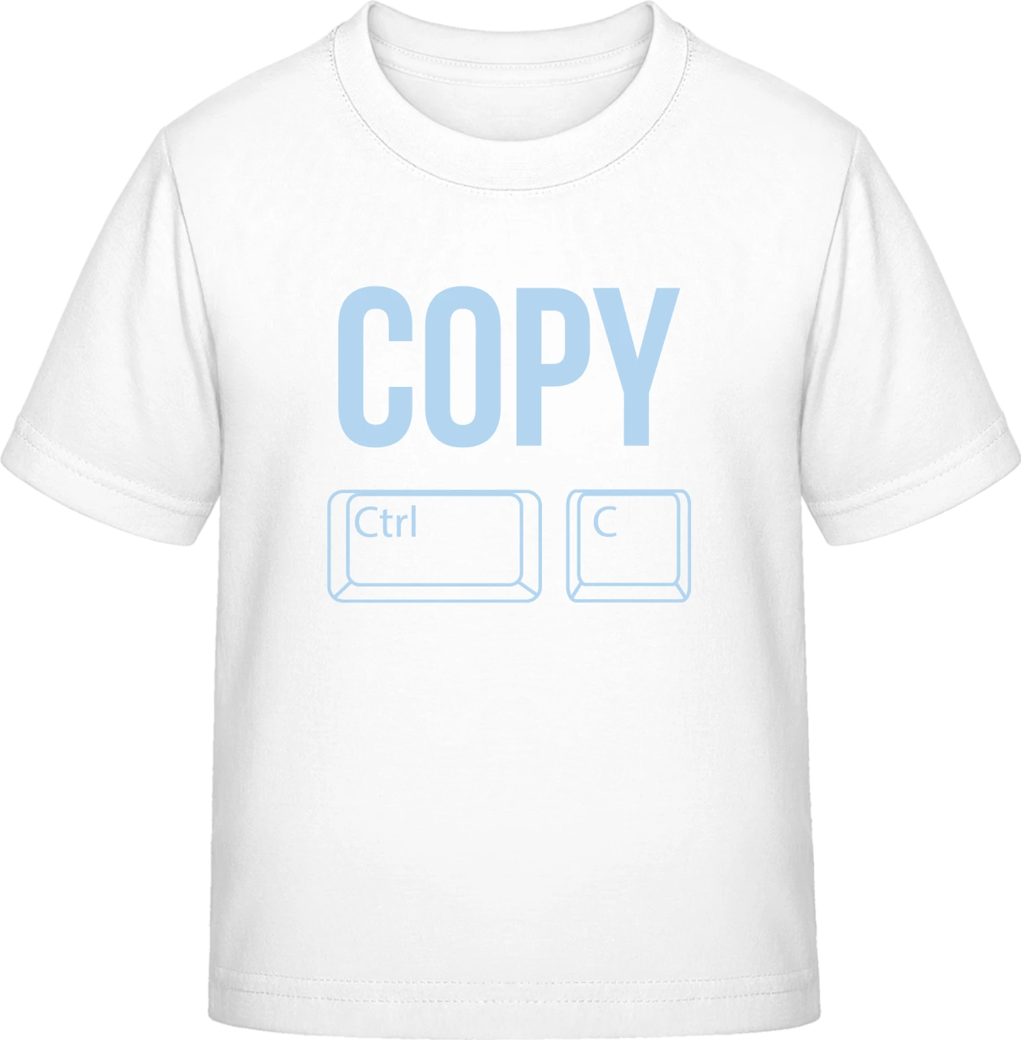 Copy Ctrl C - White Exact 190 Kids - Front