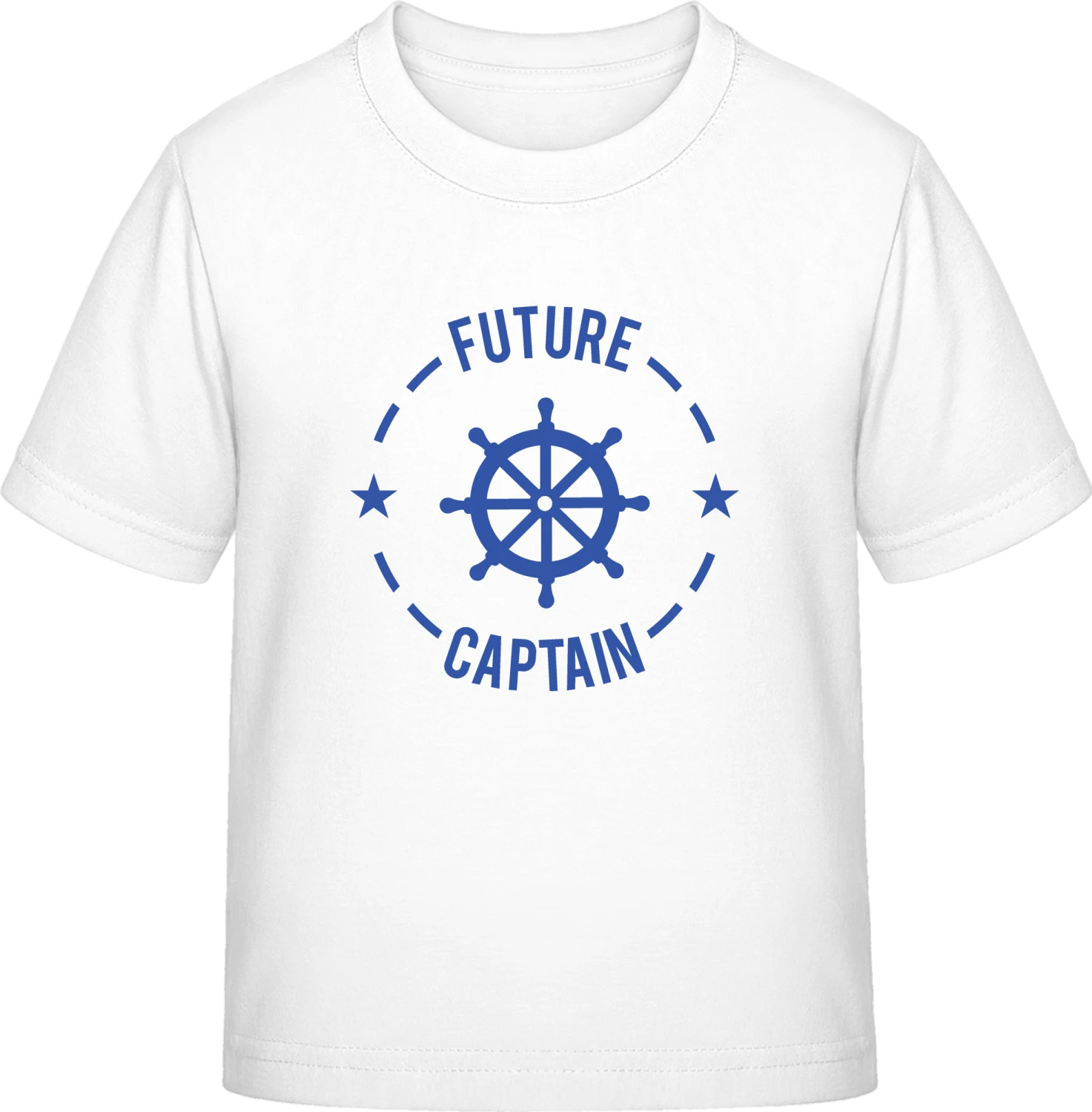 Future Captain - White Exact 190 Kids - Front