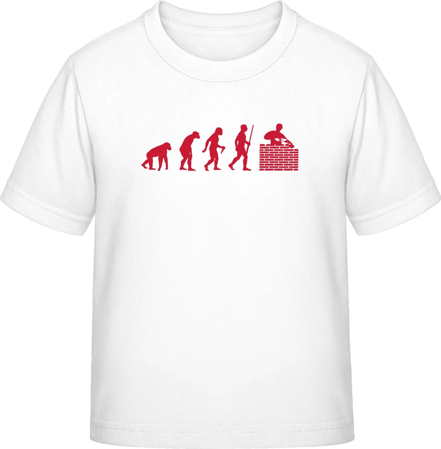 Bricklayer Evolution - White Exact 190 Kids - Front