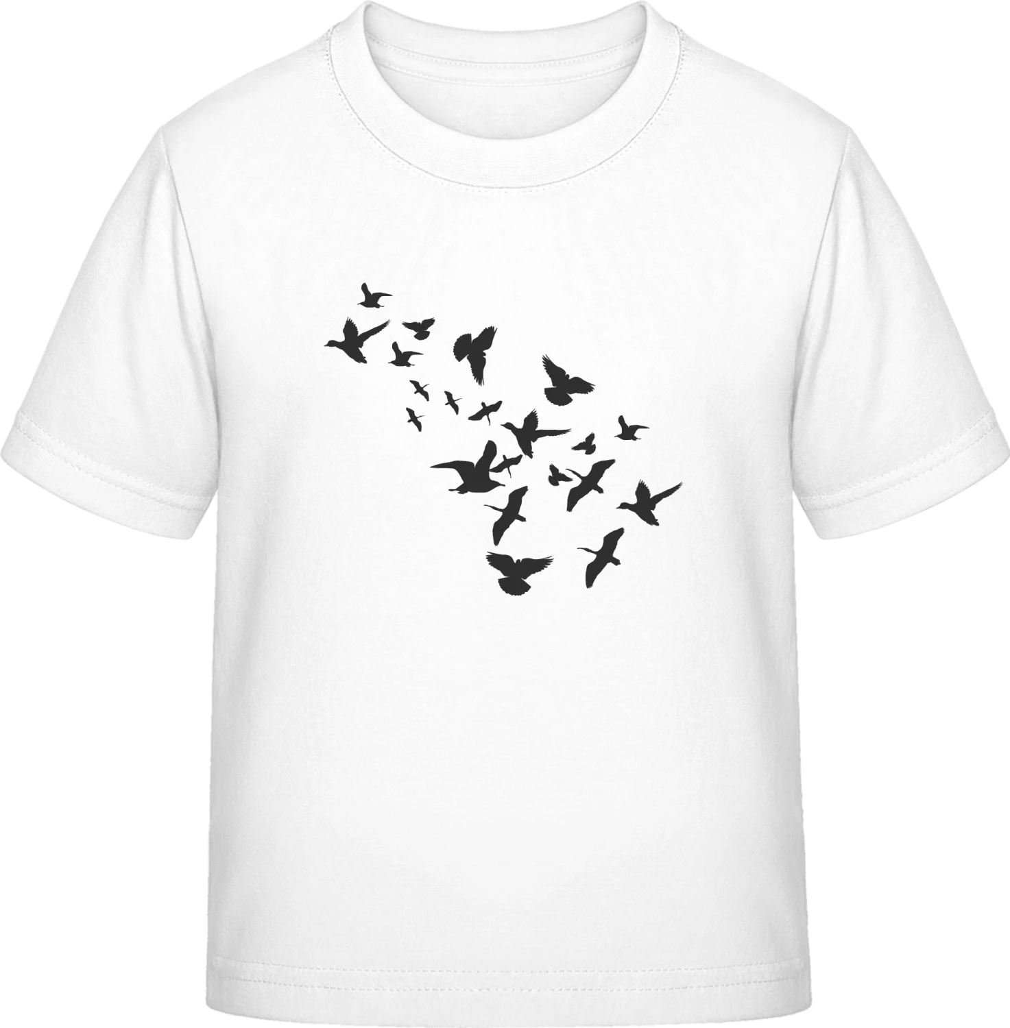 Flying Birds - White Exact 190 Kids - Front