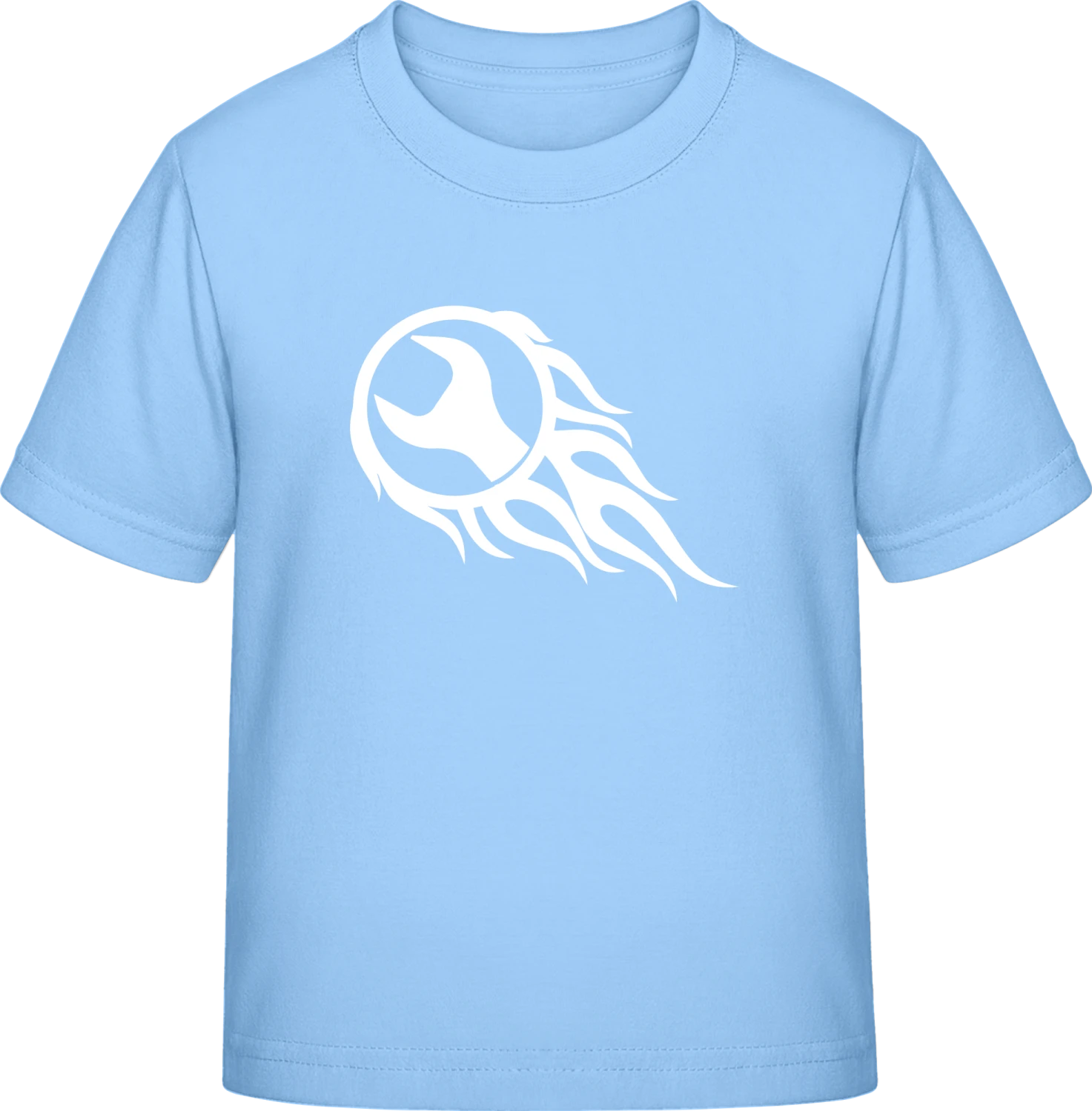 Auto Technician - Sky Blue Exact 190 Kids - Front