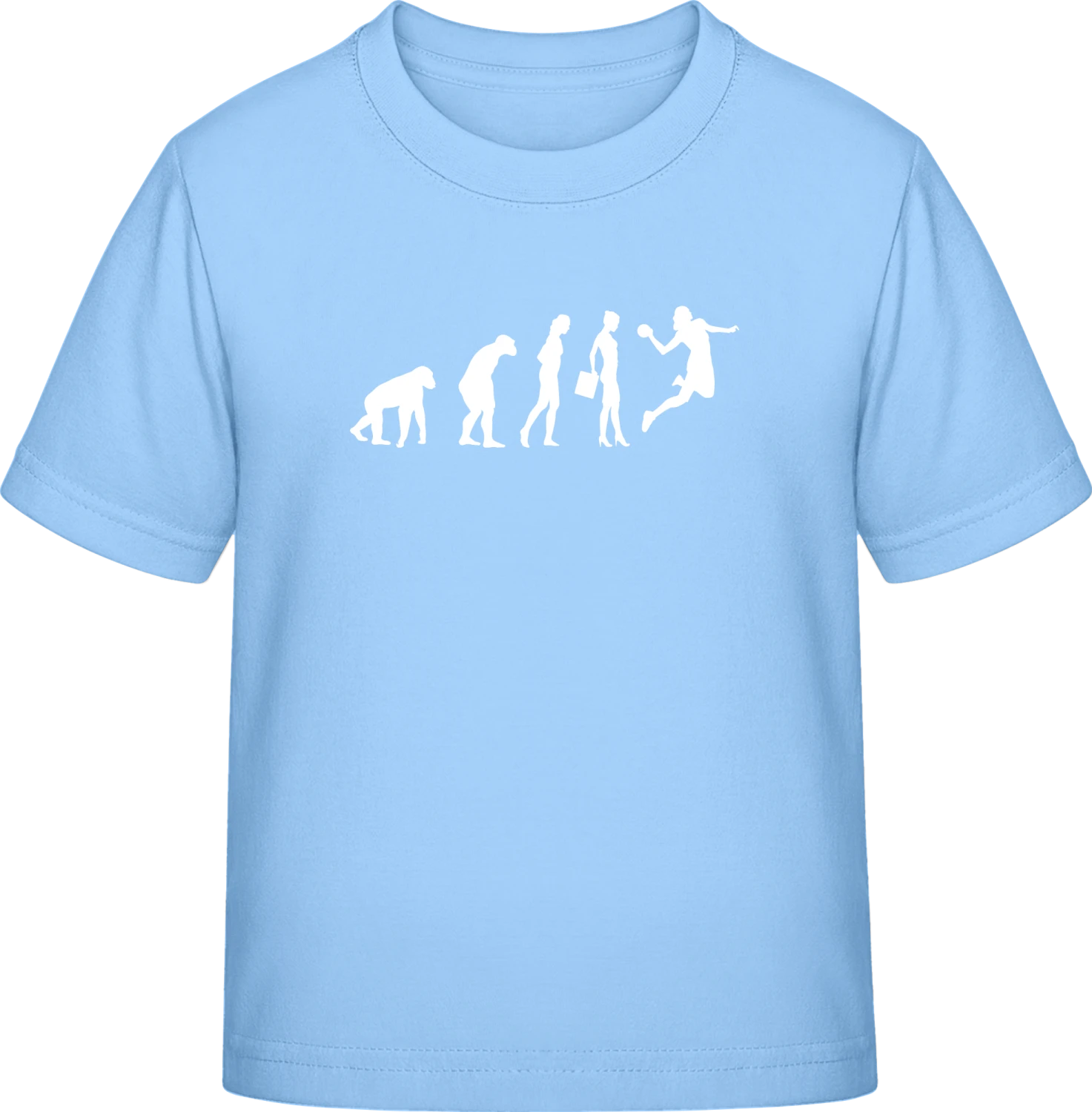 Evolution Handball - Sky Blue Exact 190 Kids - Front