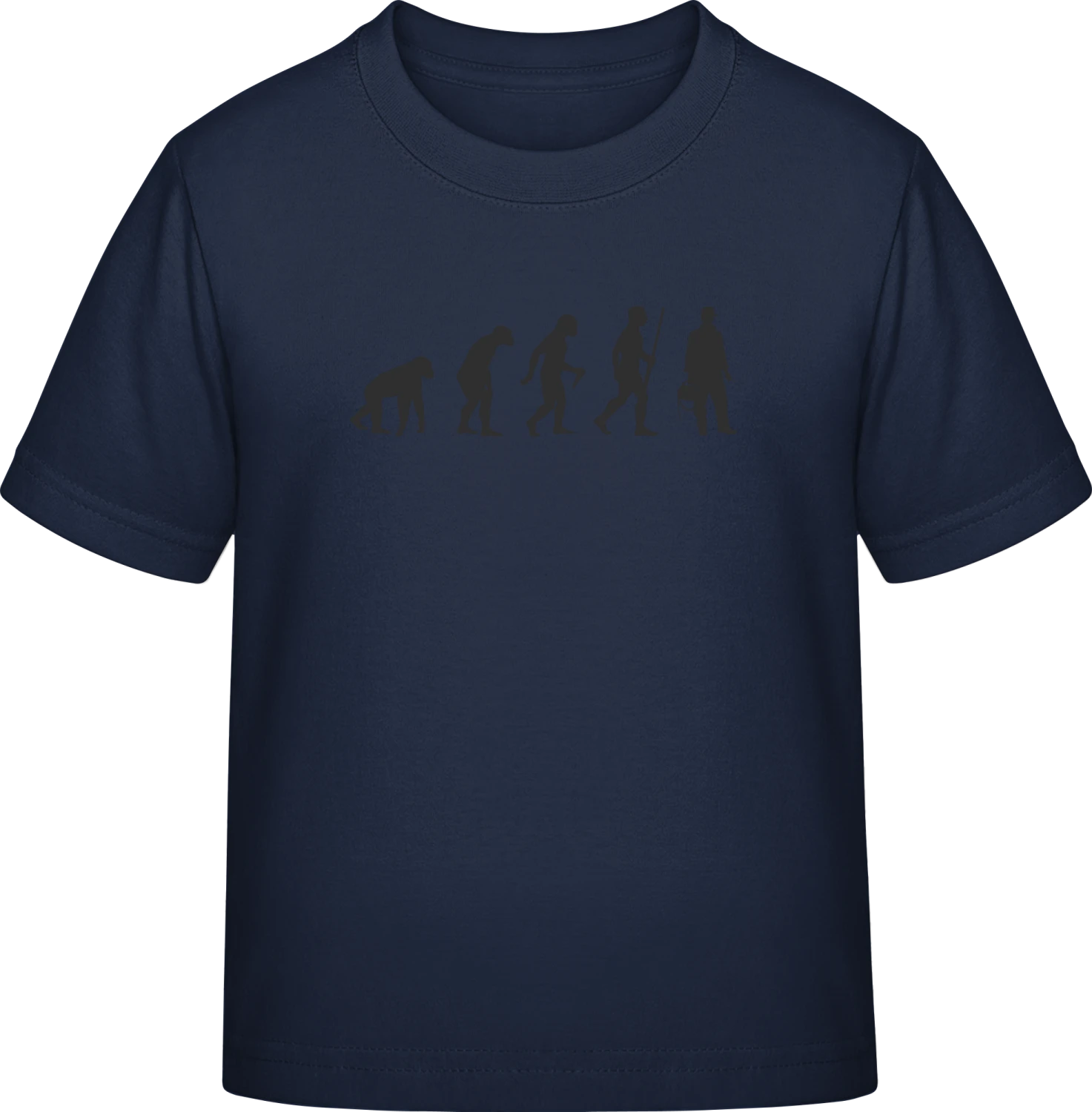 Electrician Evolution - Navy Exact 190 Kids - Front