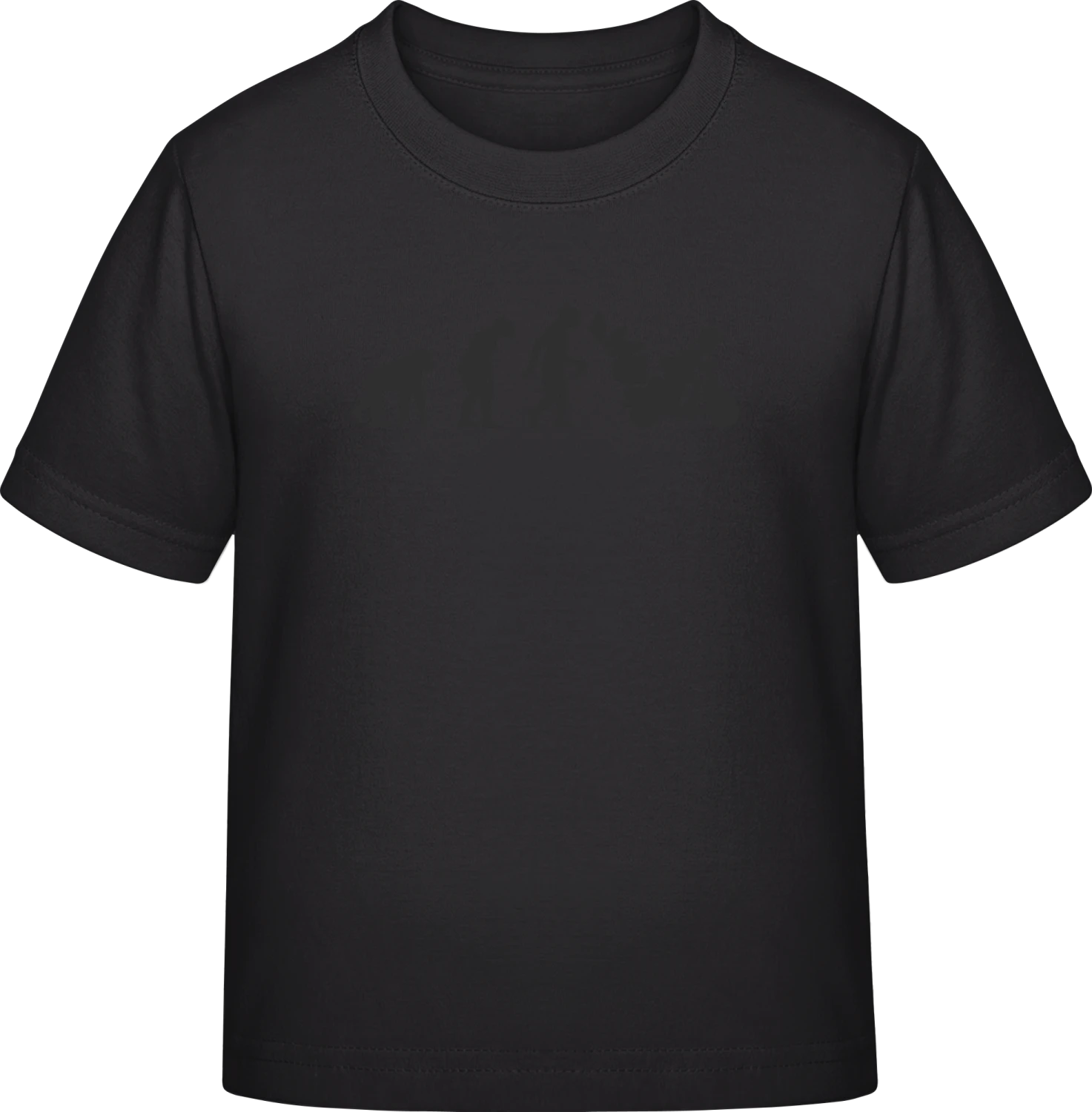 Pizza Delivery Man Evolution - Black Exact 190 Kids - Front