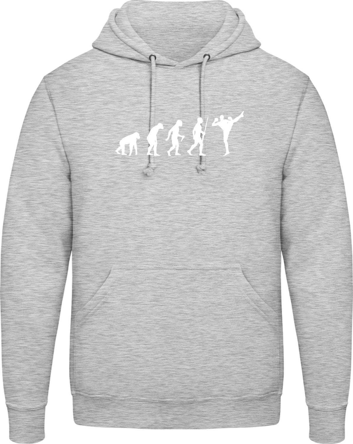 Kickboxer Evolution - Front_Heather Grey