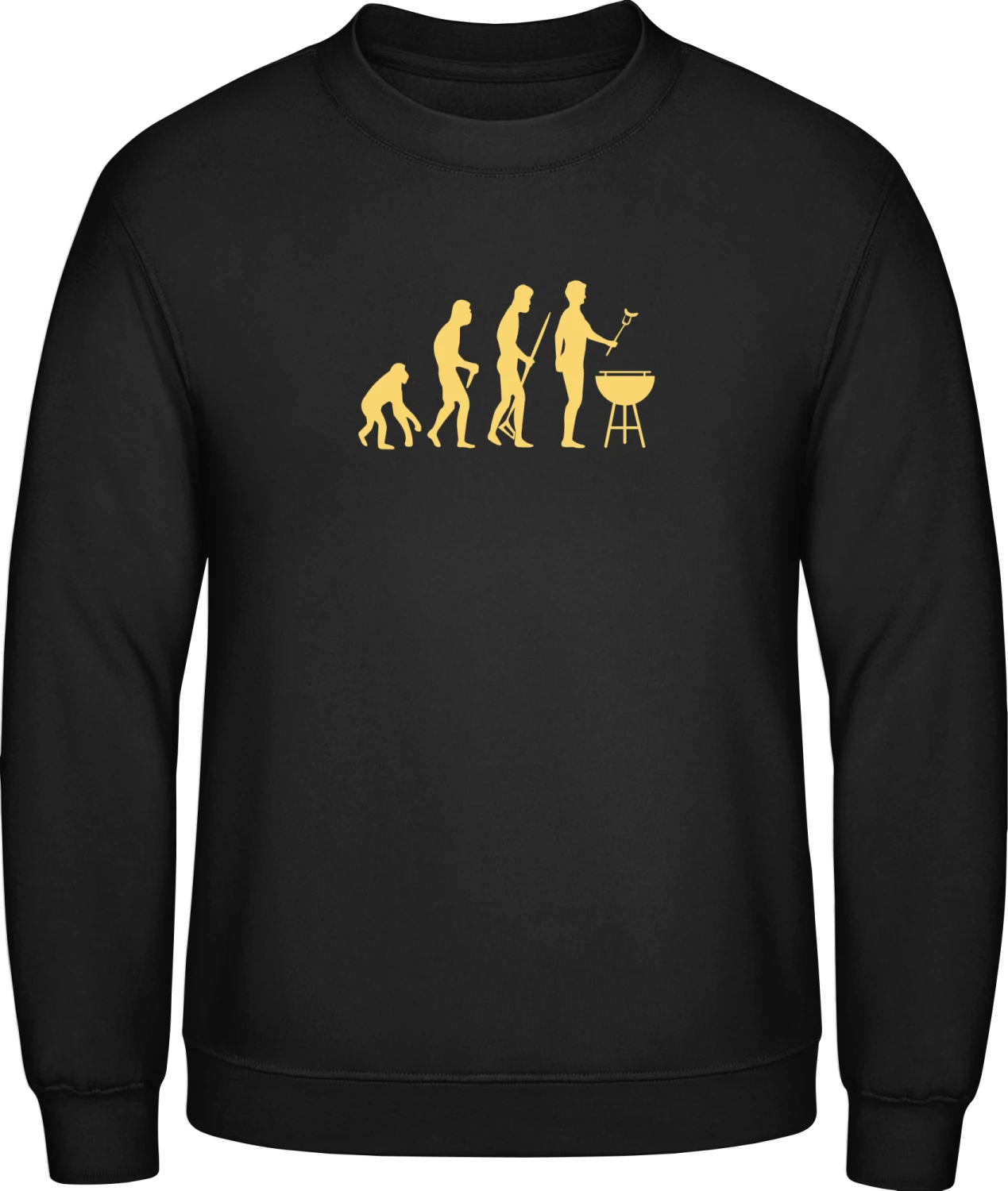 Grill Evolution - Black AWDis sweatshirt Men - Front