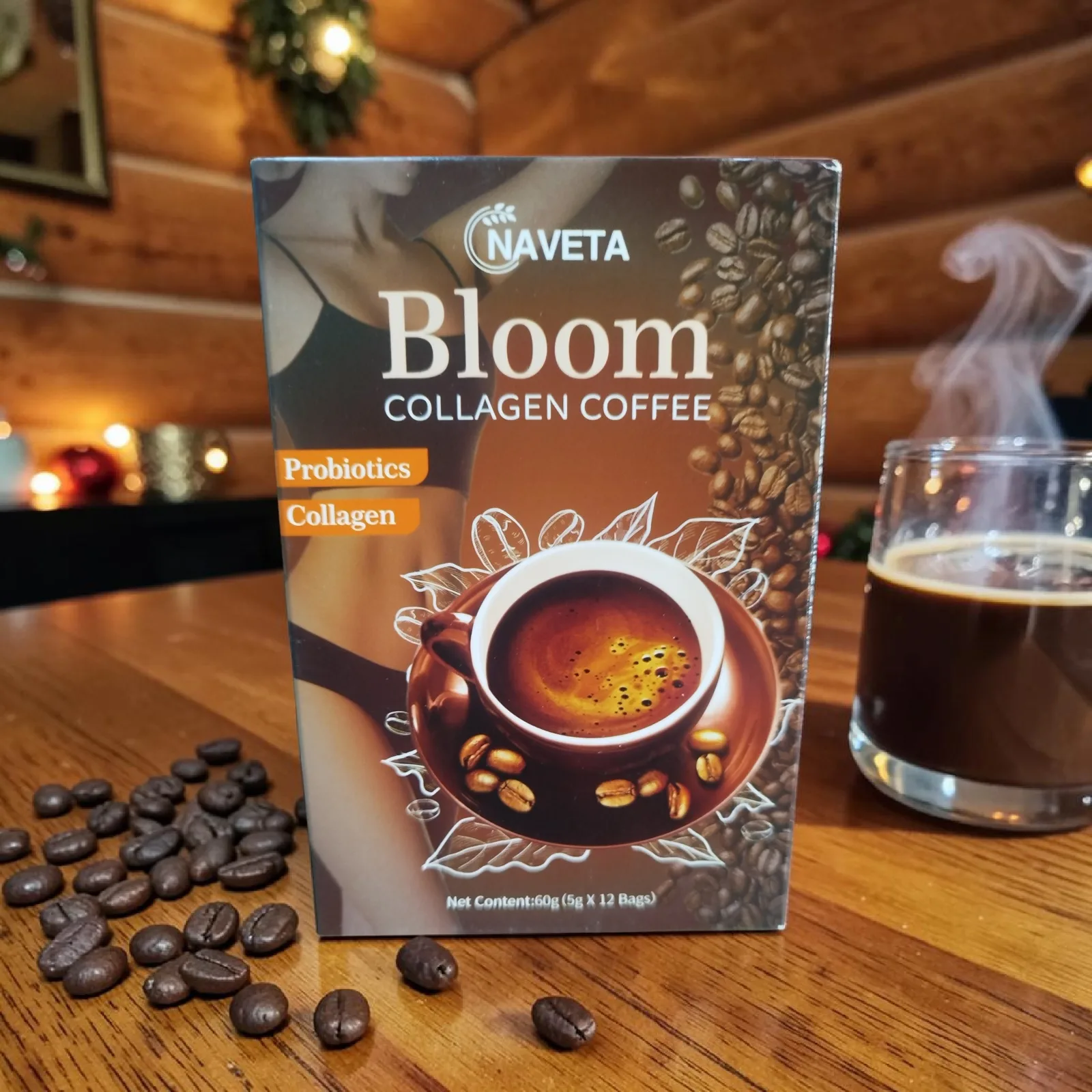 Bloom collagen coffee