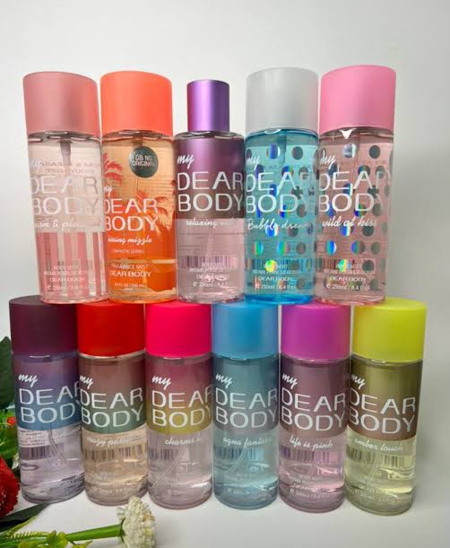 My dearest body mist