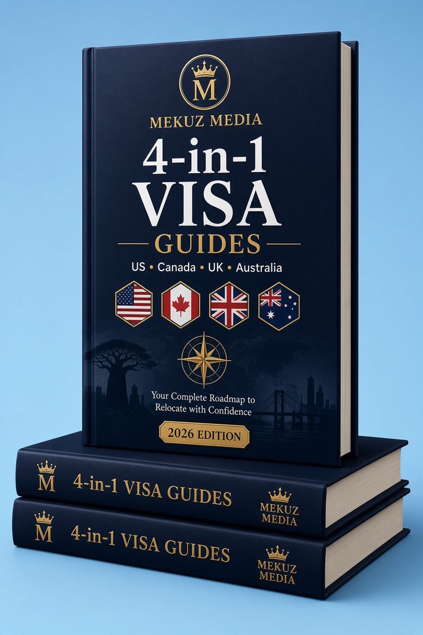 4-in-1 Visa Guides (US • Canada • UK • Australia)