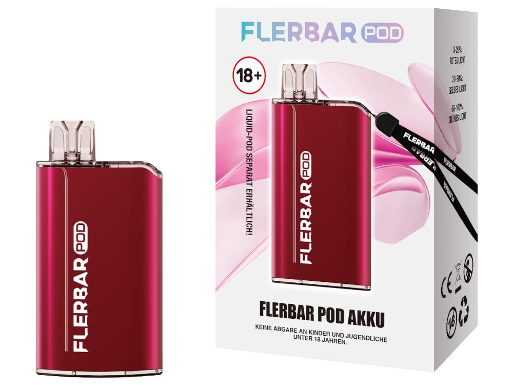 Flerbar - POD Akku 500 mAh rot