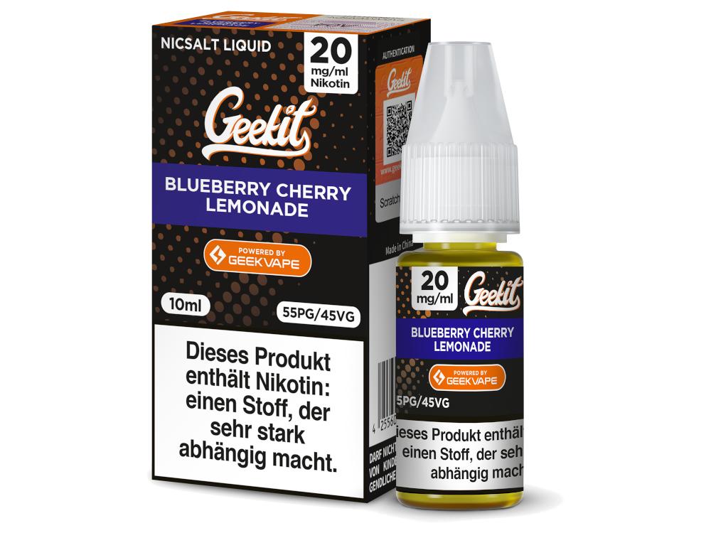 GEEKVAPE - Geekit - Blueberry Cherry Lemonade - Nikotinsalz Liquid 20 mg/ml