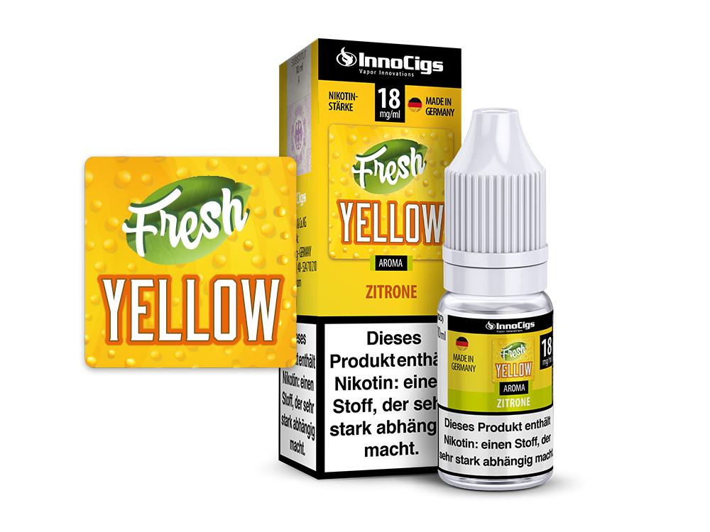 InnoCigs - Fresh Yellow Zitrone Aroma 0 mg/ml