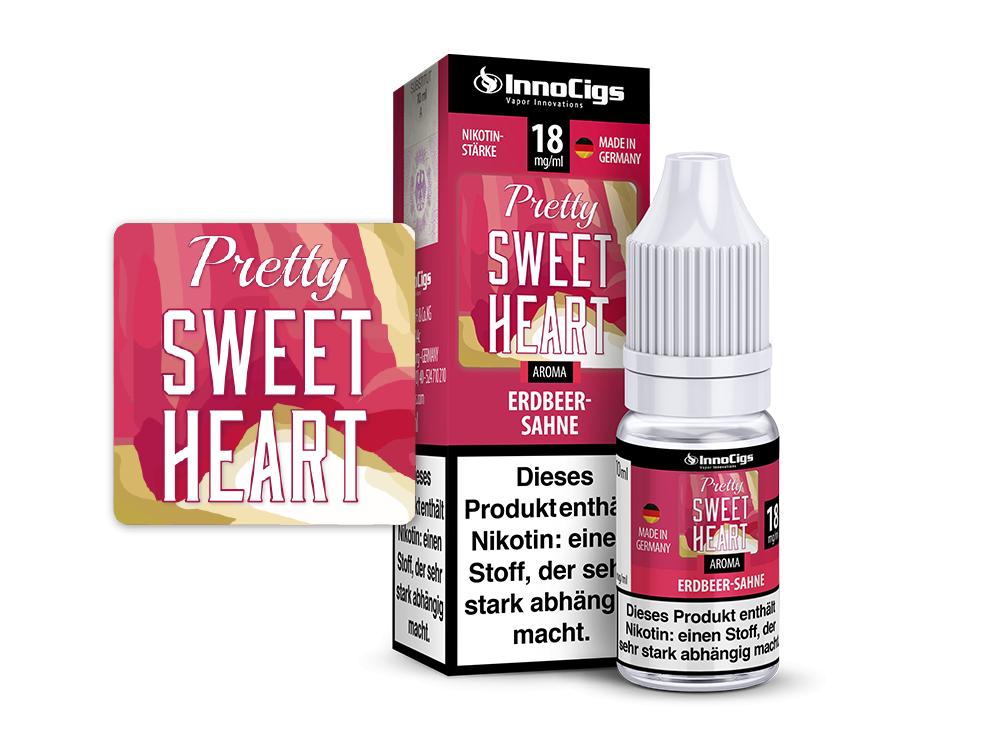 InnoCigs - Pretty Sweetheart Erdbeer-Sahne Aroma 0 mg/ml