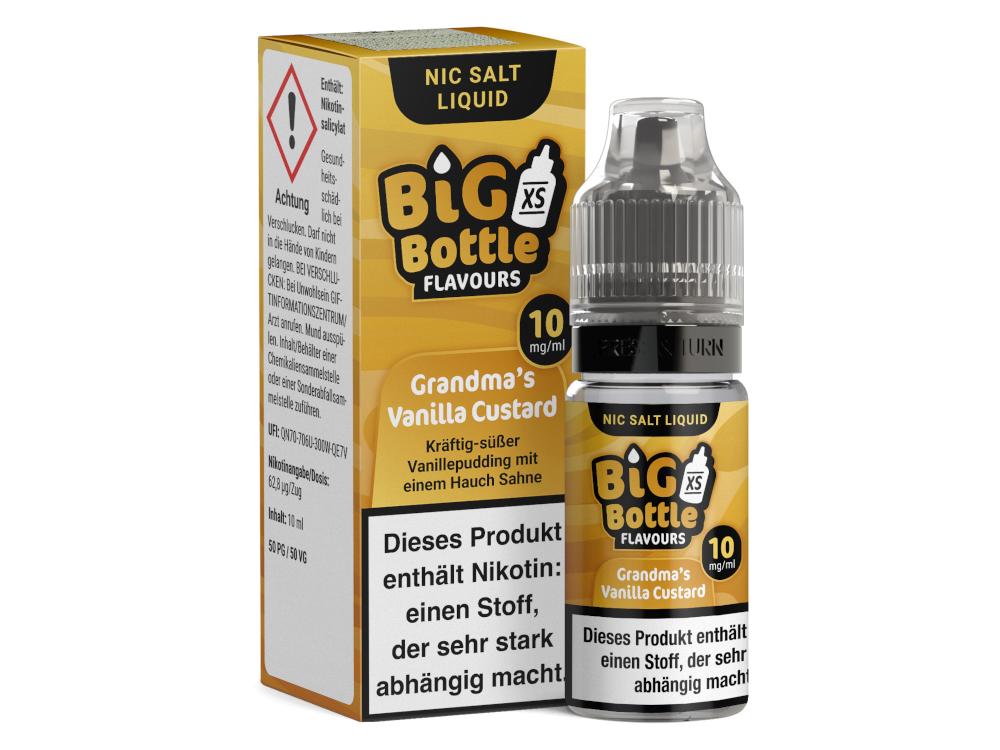 Big Bottle - Grandma's Vanilla Custard - Nikotinsalz Liquid 10 mg/ml