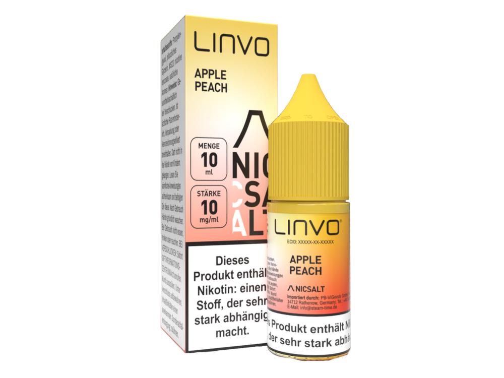 Linvo - Apple Peach - Nikotinsalz Liquid 10 mg/ml