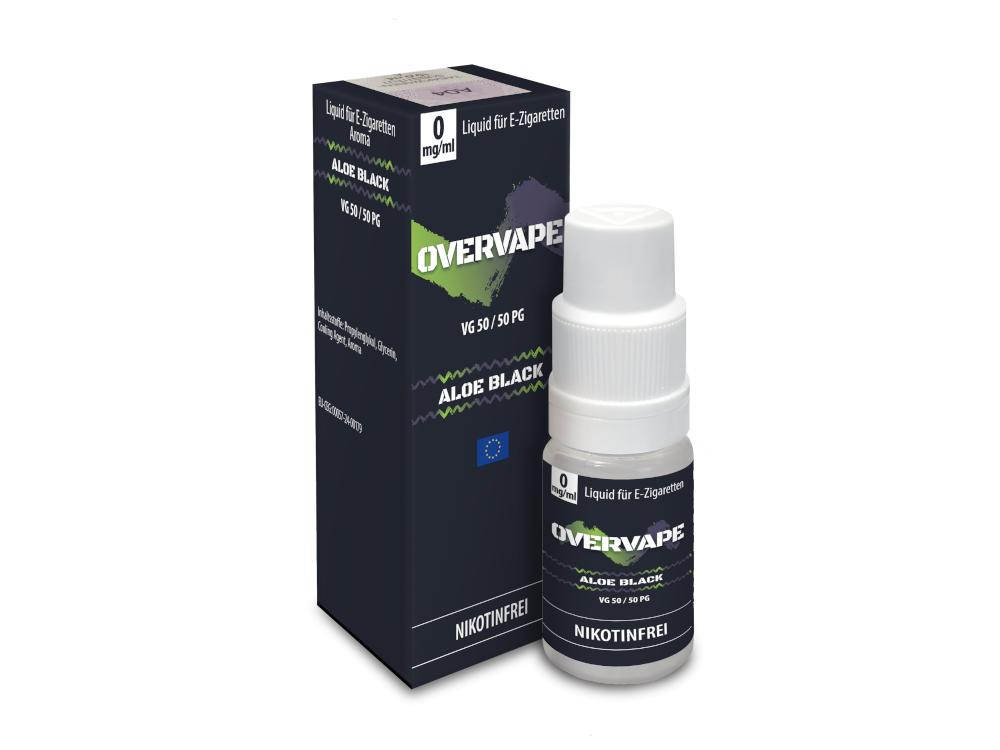 Overvape - Aloe Black - Nikotinsalz Liquid 0 mg/ml