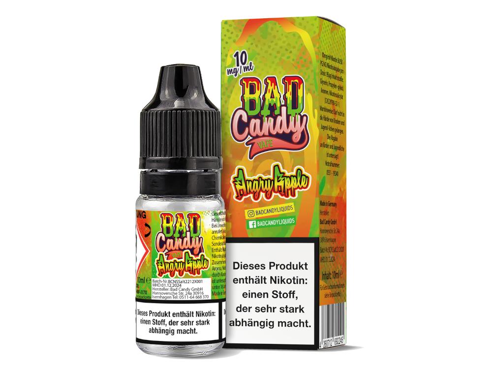 Bad Candy Liquids - Angry Apple - Nikotinsalz Liquid 10 mg/ml