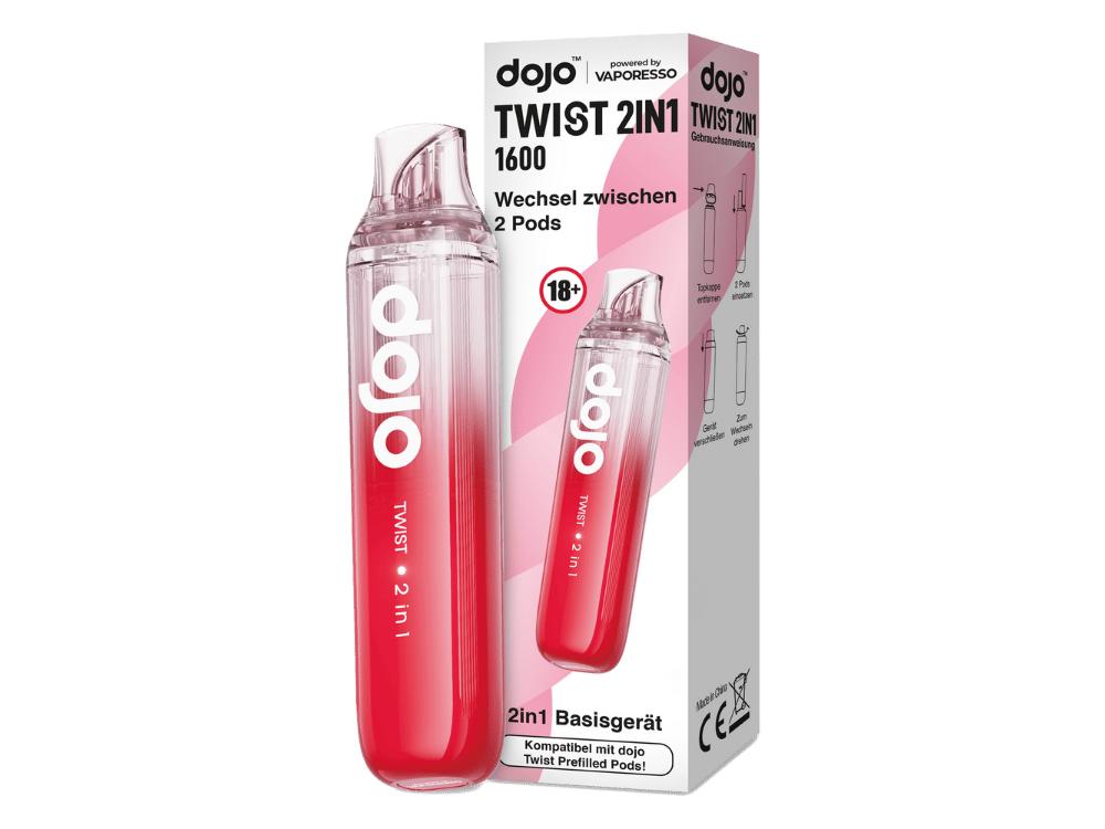 Vaporesso - Dojo - Twist 2in1 Akku 950 mAh (Basisgerät) rot 