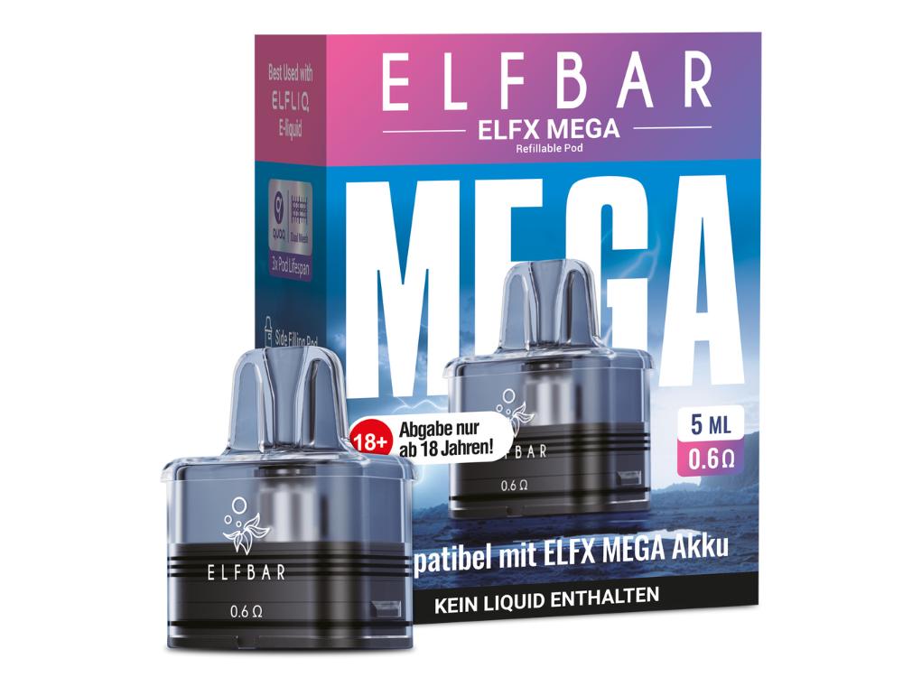 Elfbar - Elfx Mega Pod mit 0,6 Ohm 5 ml