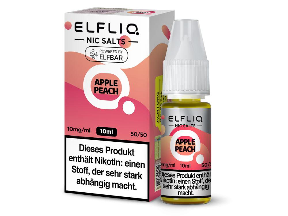 ELFLIQ - Apple Peach - Nikotinsalz Liquid 10 mg/ml