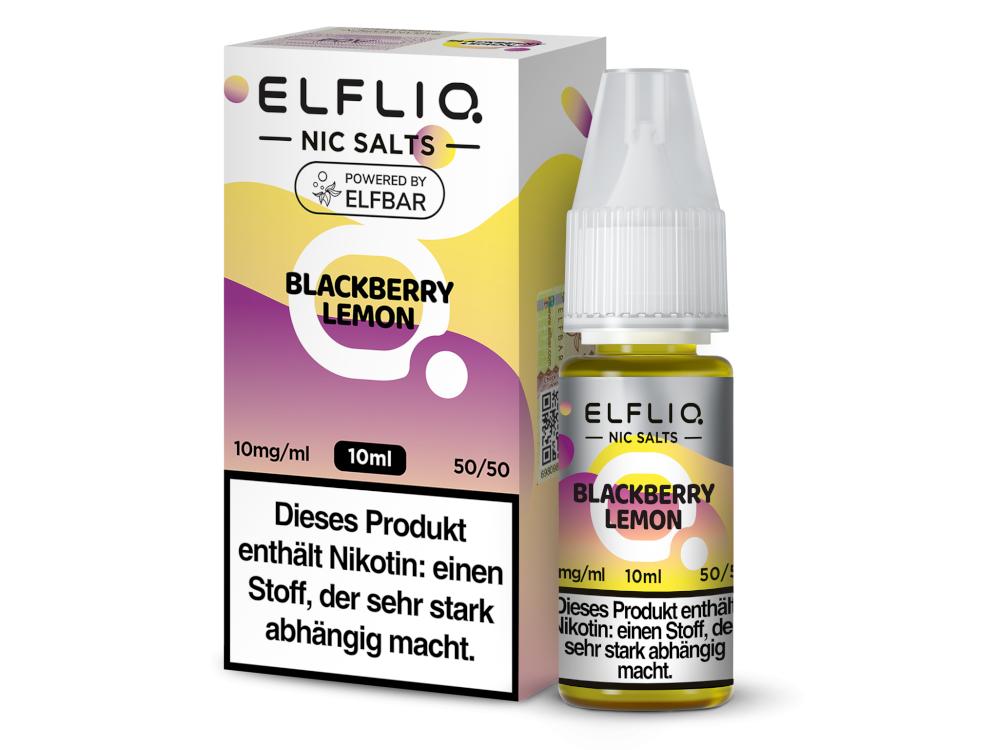 ELFLIQ - Blackberry Lemon - Nikotinsalz Liquid 10 mg/ml