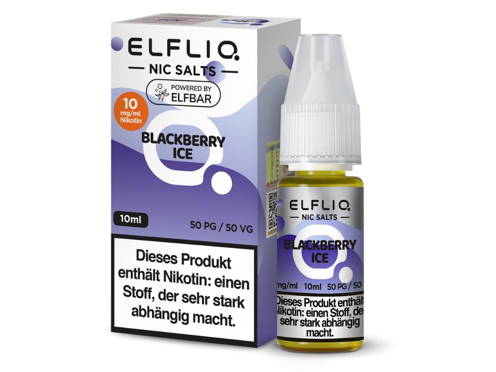 ELFLIQ - Blackberry Ice - Nikotinsalz Liquid 10 mg/ml