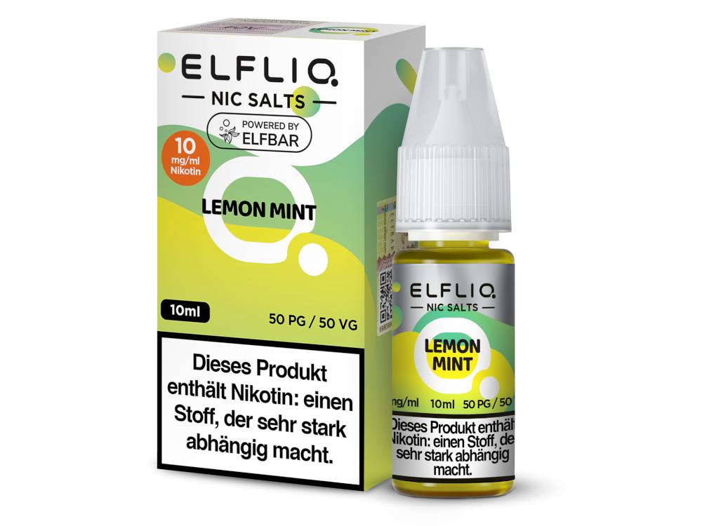 ELFLIQ - Lemon Mint - Nikotinsalz Liquid 10 mg/ml