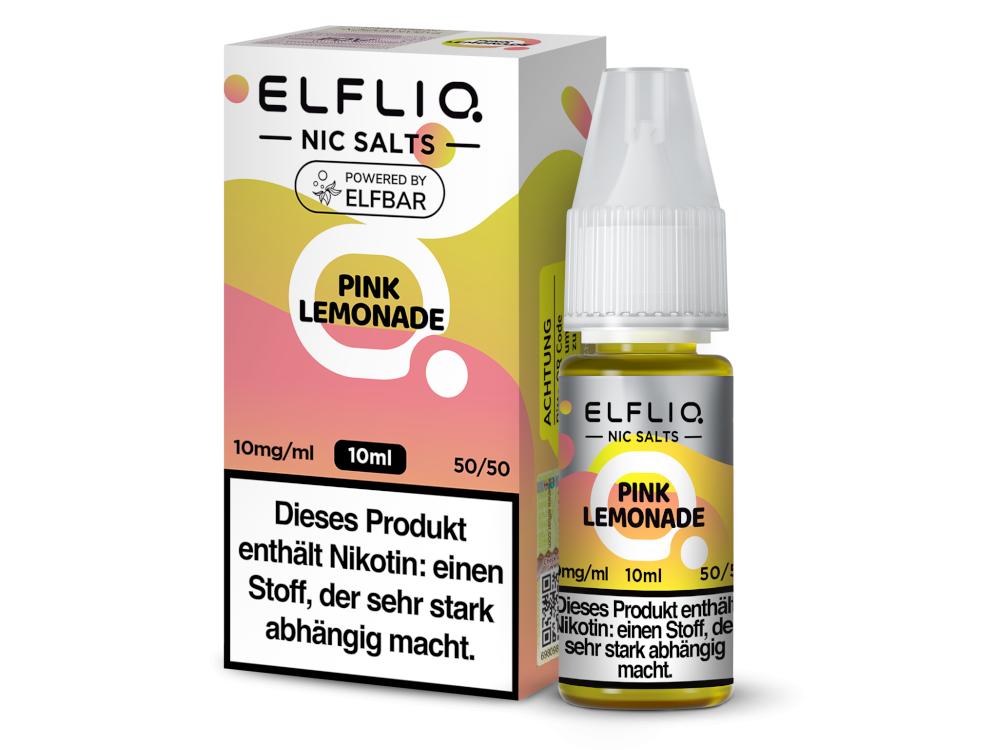 ELFLIQ - Pink Lemonade - Nikotinsalz Liquid 10 mg/ml