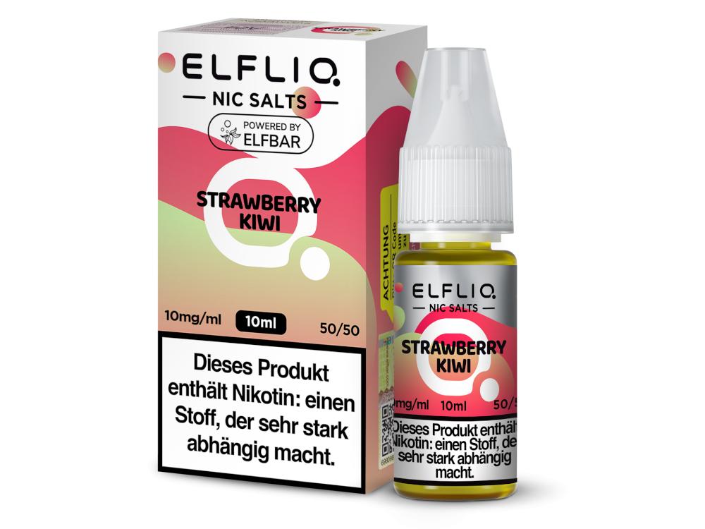 ELFLIQ - Strawberry Kiwi - Nikotinsalz Liquid 10 mg/ml
