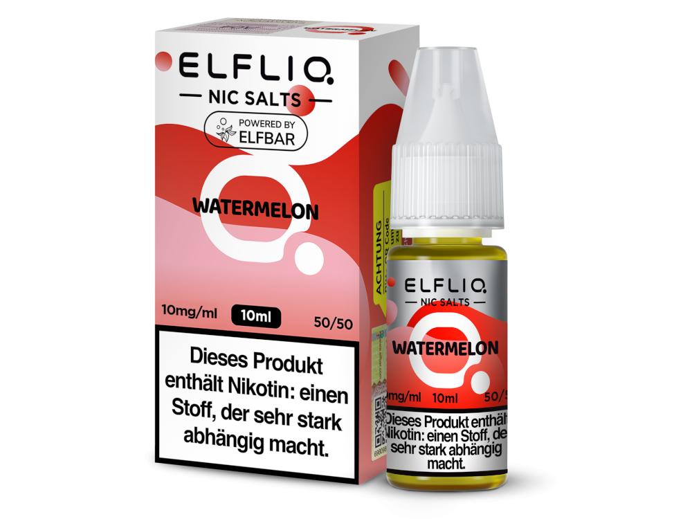 ELFLIQ - Watermelon - Nikotinsalz Liquid 10 mg/ml