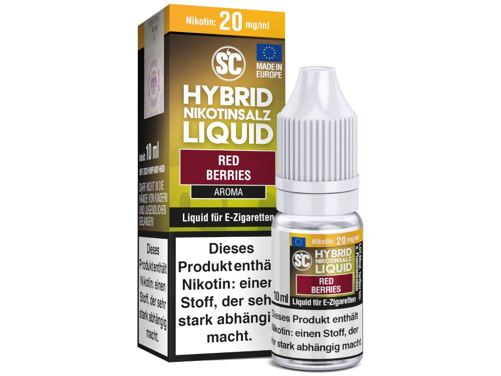 SC - Red Berries -  Hybrid Nikotinsalz Liquid 