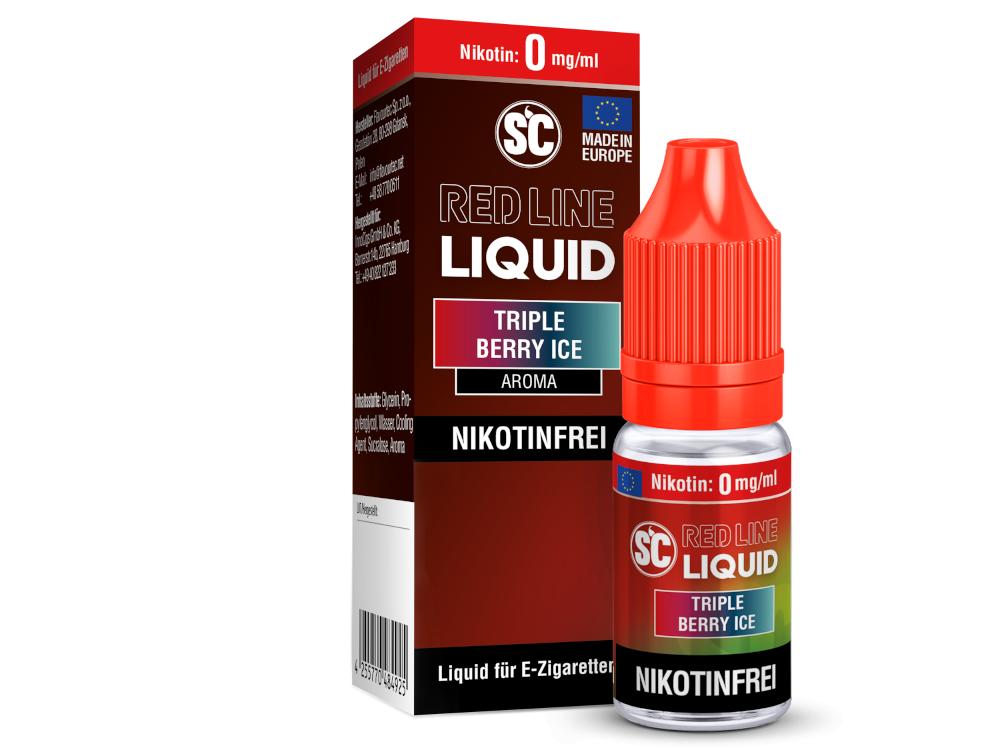 SC - Red Line - Triple Berry Ice - Nikotinsalz Liquid