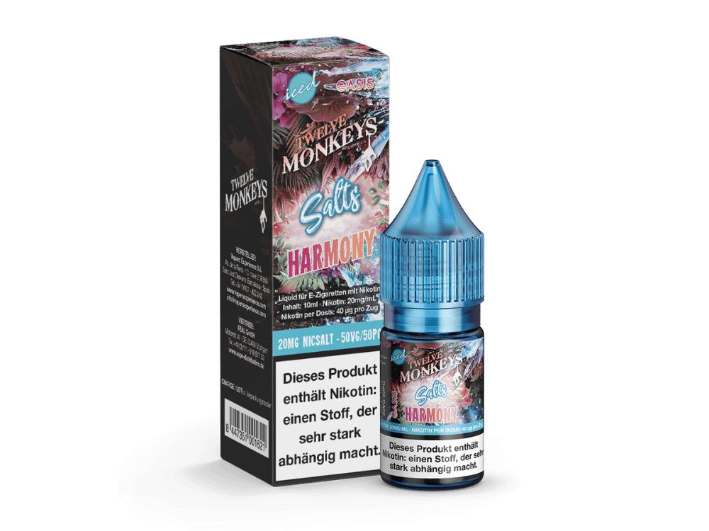 Twelve Monkeys - Iced - Nikotinsalz Liquid