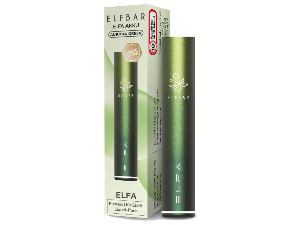 Elfbar - Elfa Akku 500 mAh Aurora Green