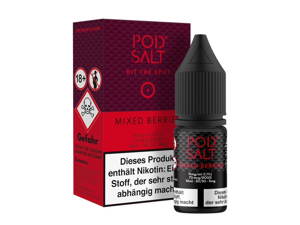 Pod Salt - Mixed Berries - Nikotinsalz Liquid 