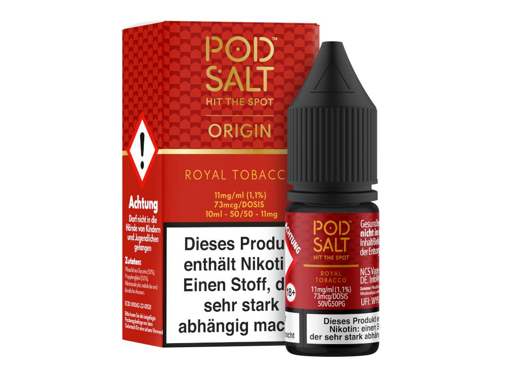 Pod Salt Origin - Royal Tobacco - Nikotinsalz Liquid