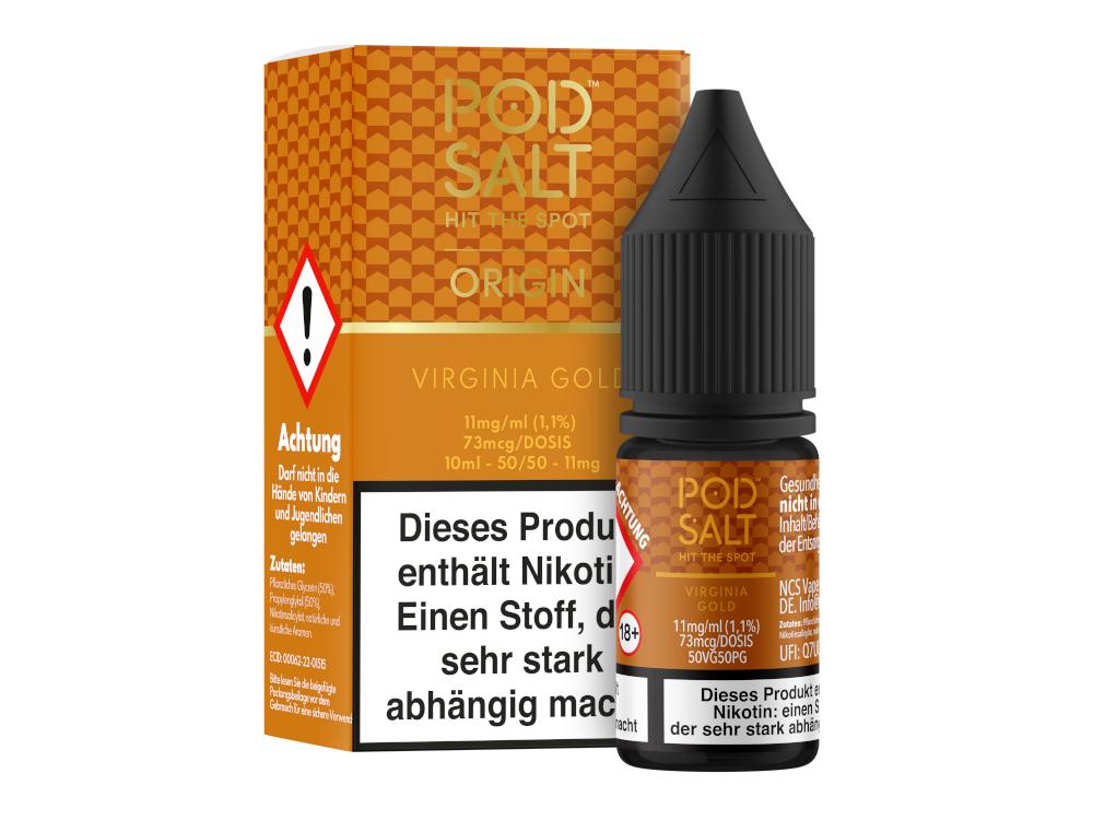 Pod Salt Origin - Virginia Gold - Nikotinsalz Liquid